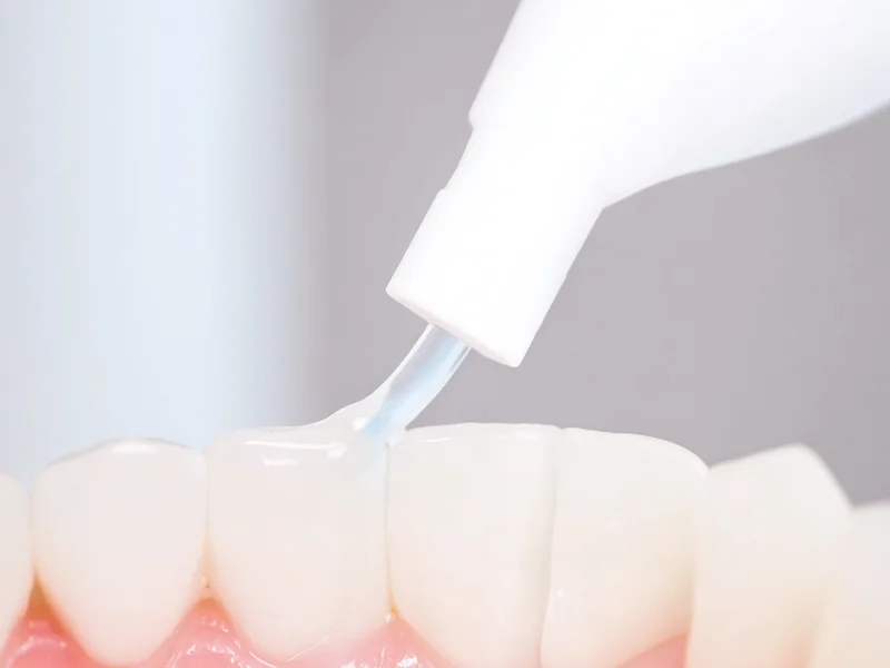 Fluoride Application - Professional fluoride treatment for cavity prevention