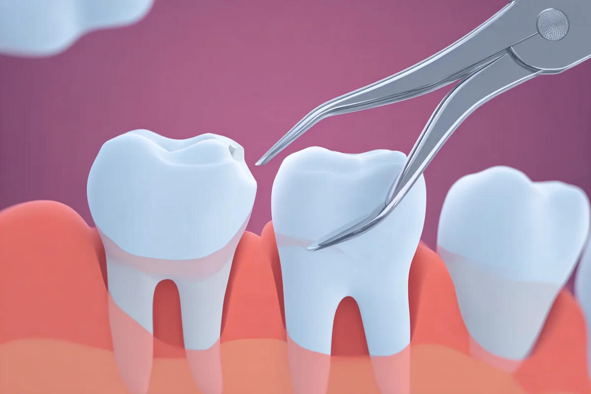 General Tooth Extraction - Safe removal of non-restorable teeth