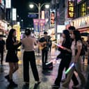 Улица уличных музыкантов Хондэ - K-Pop Demon Hunters
